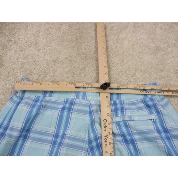 Vineyard Vines Swim Trunks Men 34 Blue Plaid Preppy Bathing Suit Board Shorts * - Picture 9 of 14